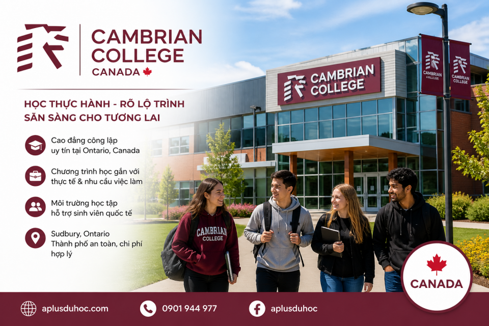 du học Cambrian College Canada