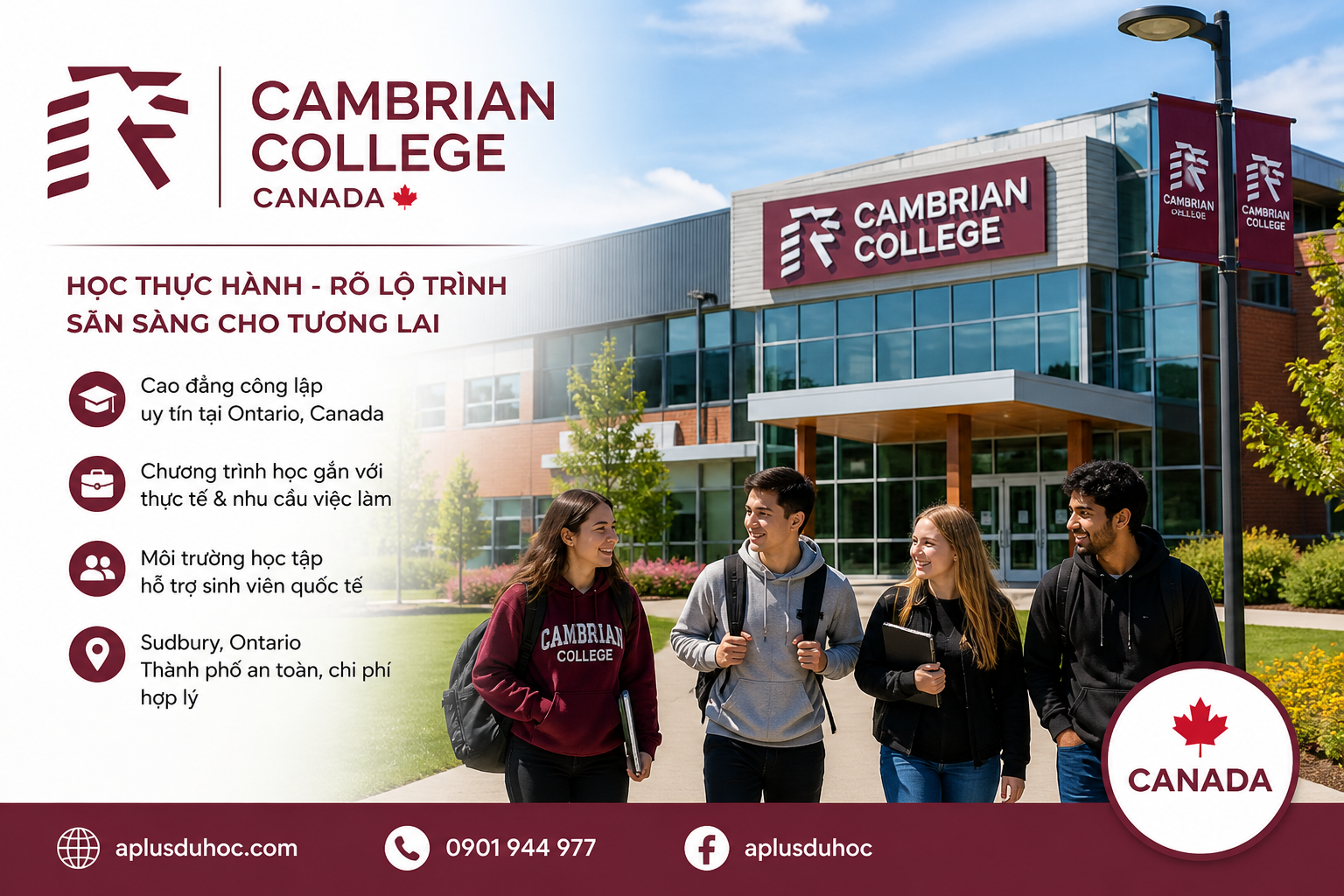 trường Cambrian College - Canada