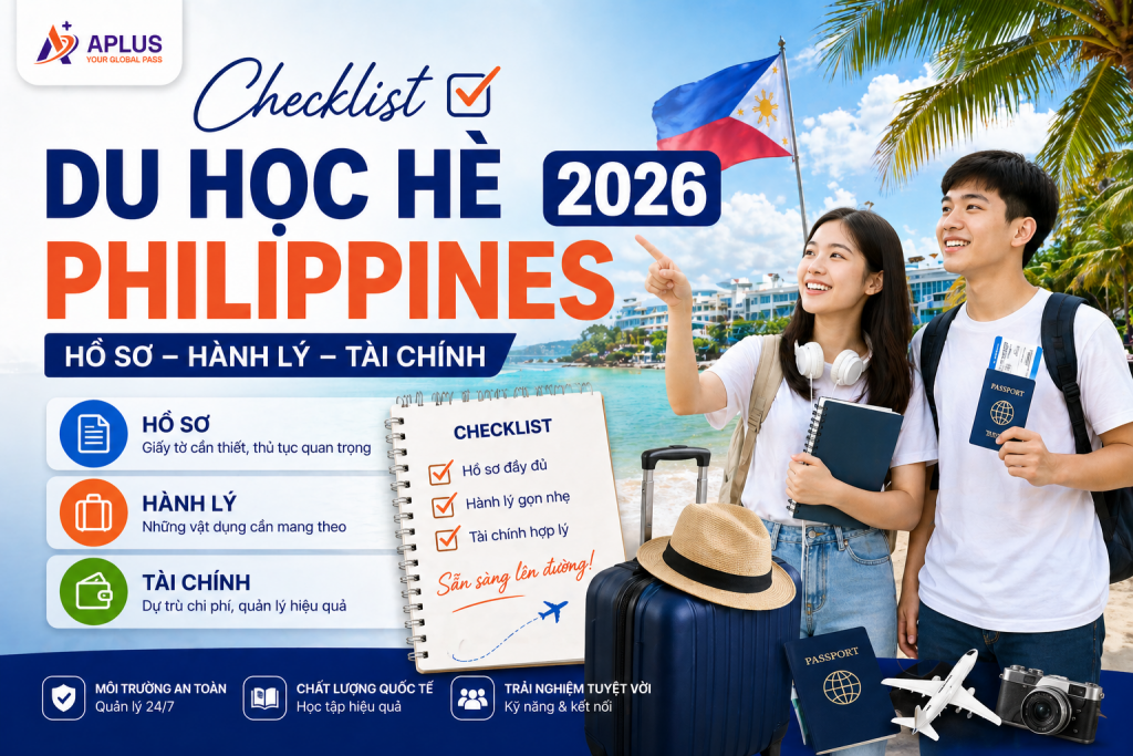 Checklist du học hè Philippines 2026