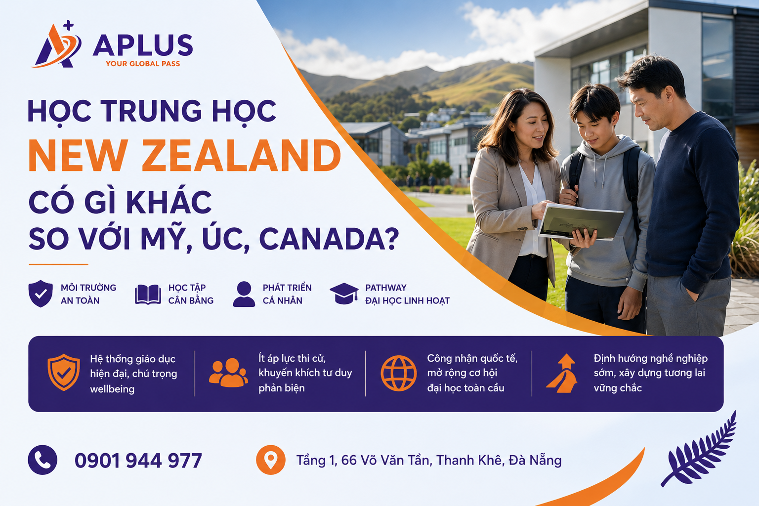học trung học New Zealand
