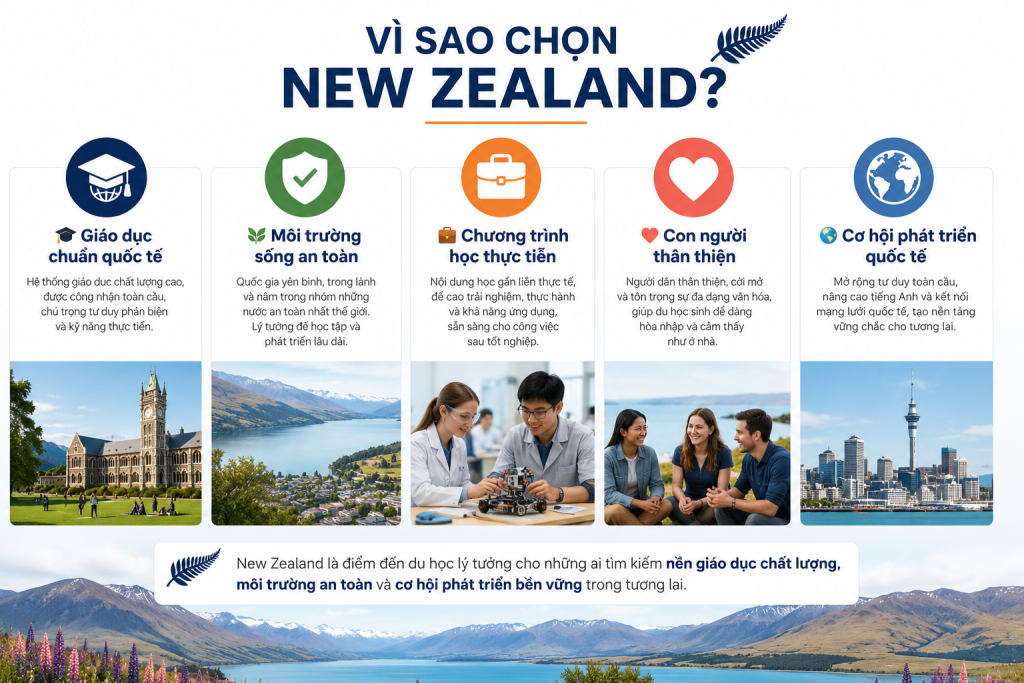 vì sao chọn học New Zealand?