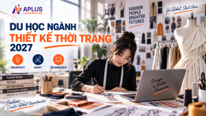 du học ngành thiết kế thời trang 2027 dành cho học sinh yêu sáng tạo và thời trang