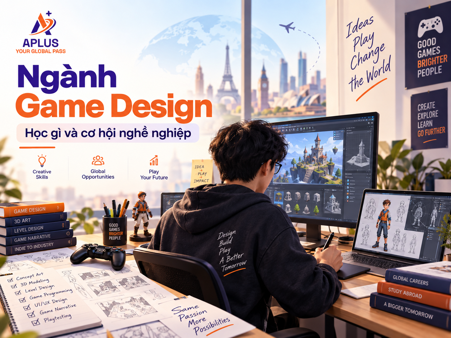 Ngành Game Design học gì và cơ hội nghề nghiệp