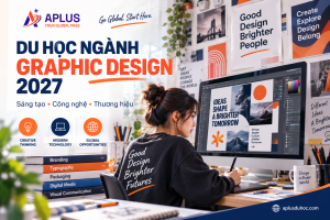 du học ngành Graphic Design 2027 dành cho học sinh yêu thiết kế sáng tạo