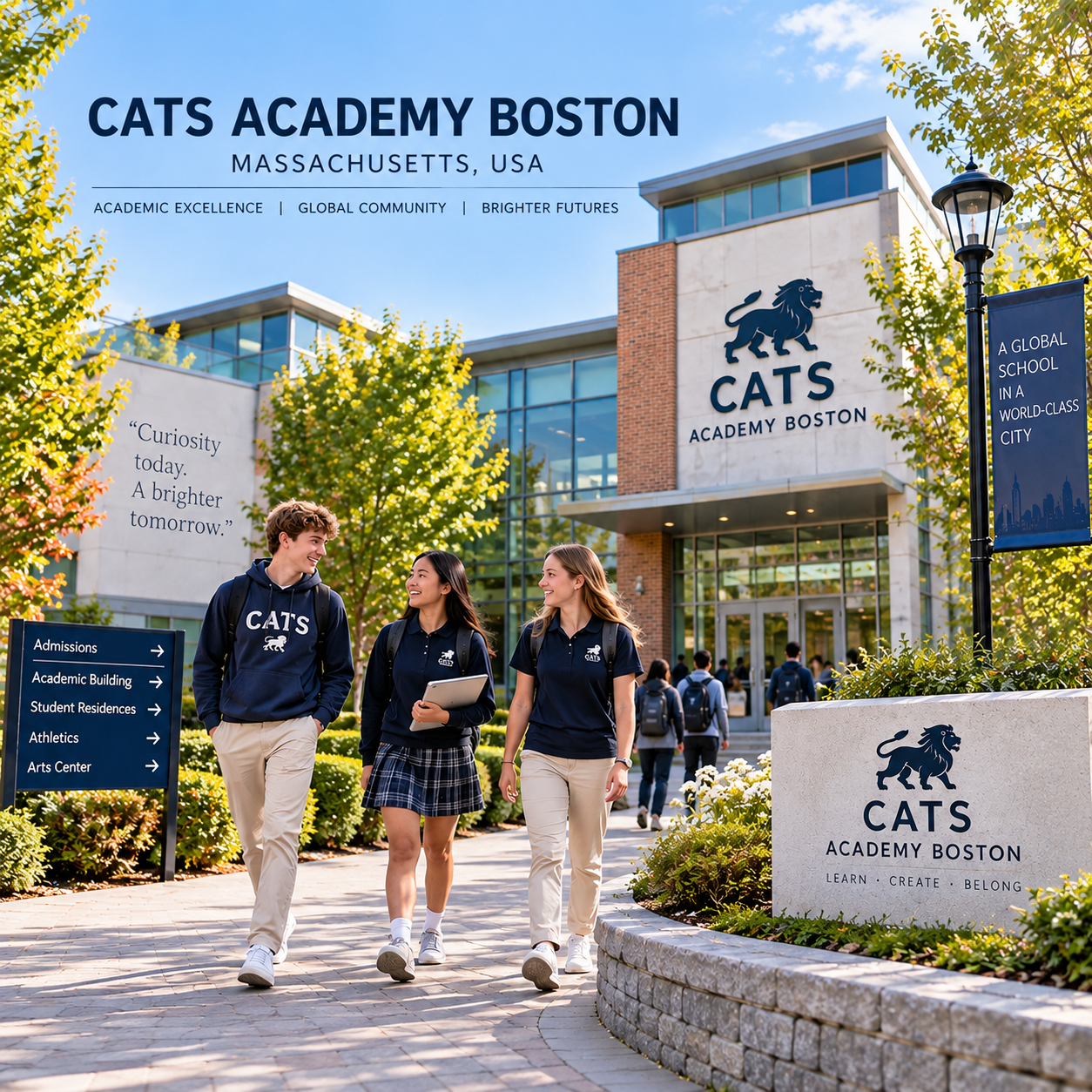 CATS Academy Boston trường trung học nội trú tại Massachusetts Mỹ