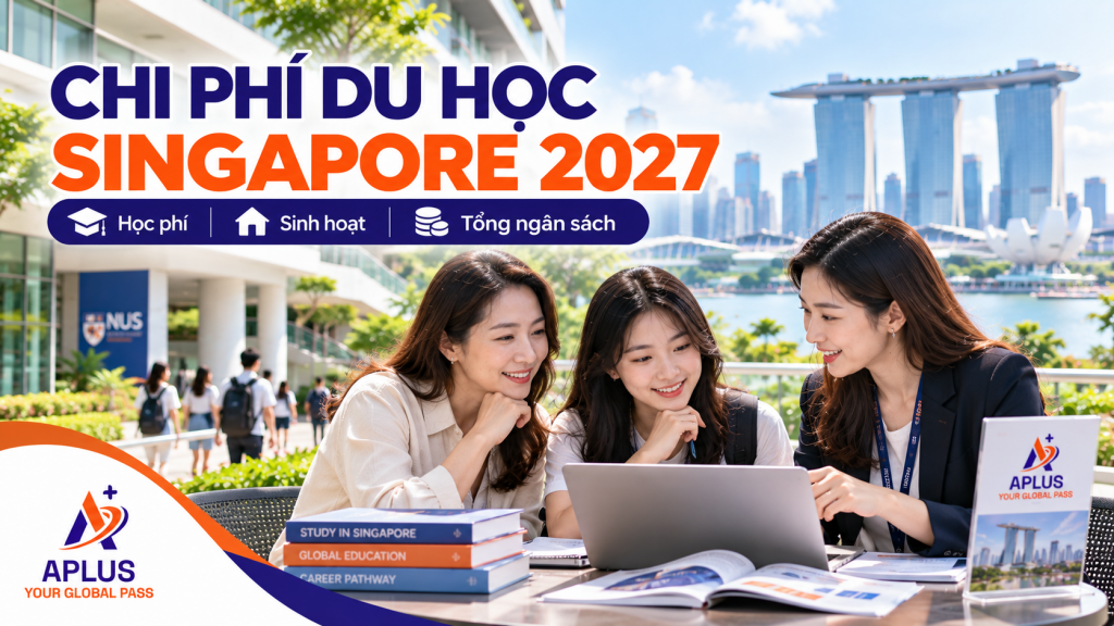 Chi phí du học Singapore 2027 cùng APLUS