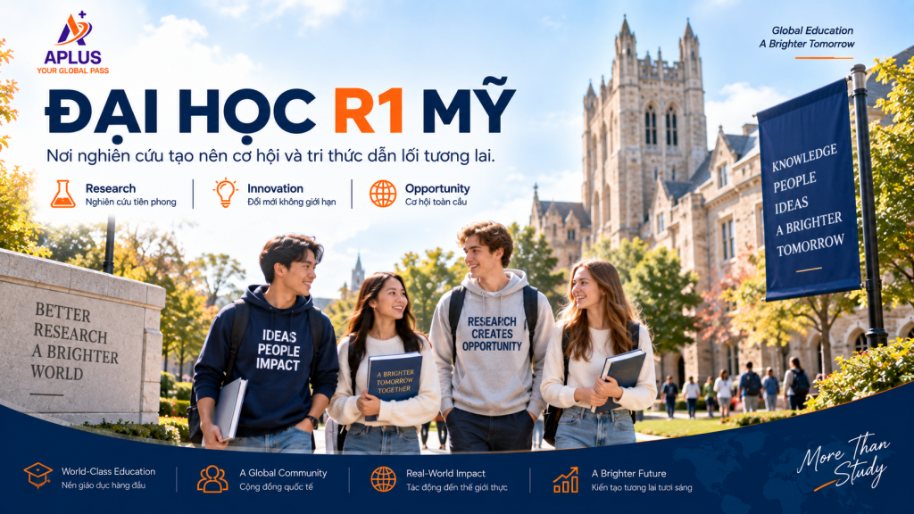 Đại học R1 Mỹ và môi trường nghiên cứu chuyên sâu