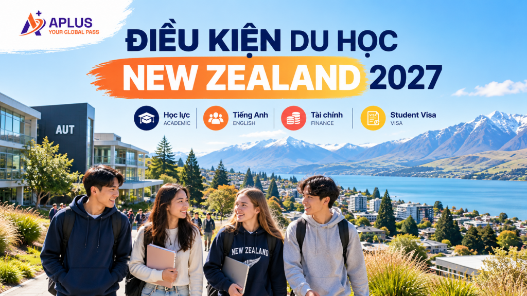 Điều kiện du học New Zealand 2027