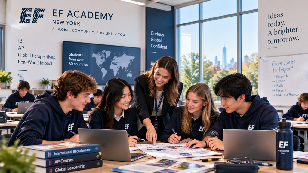 Học sinh học IB và AP tại EF Academy New York