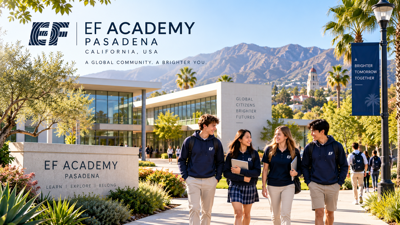 EF Academy Pasadena trường trung học nội trú tại California Mỹ
