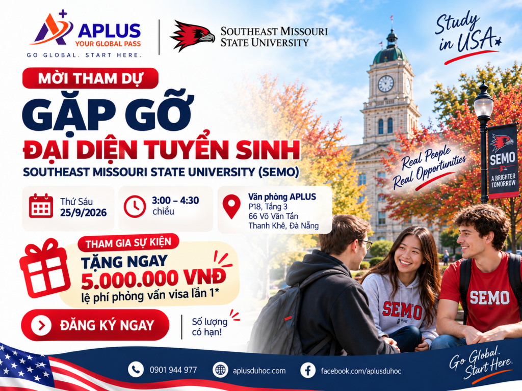 Gặp đại diện tuyển sinh SEMO tại Đà Nẵng