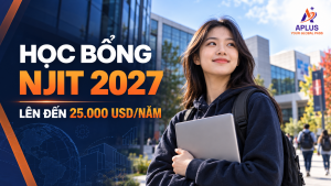 Học bổng NJIT 2027 lên đến 25.000 USD mỗi năm dành cho sinh viên quốc tế