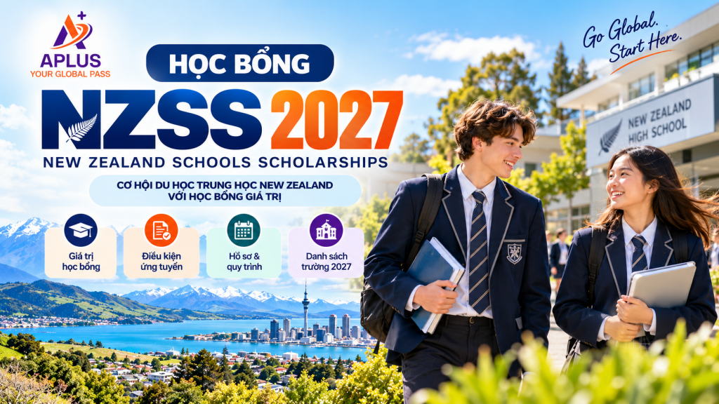 học bổng nzss 2027