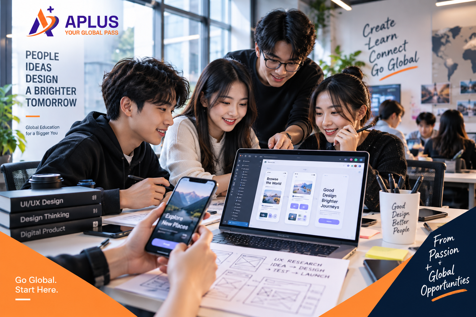 du học ngành UX UI tại các trường đại học quốc tế Mỹ Anh Úc Canada