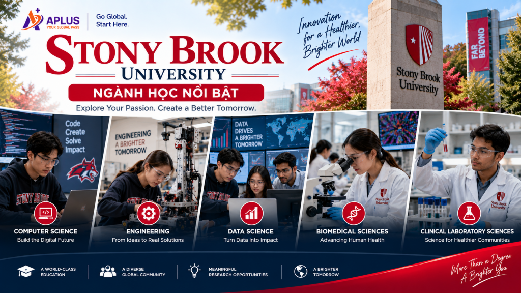 Các ngành học nổi bật tại Stony Brook University