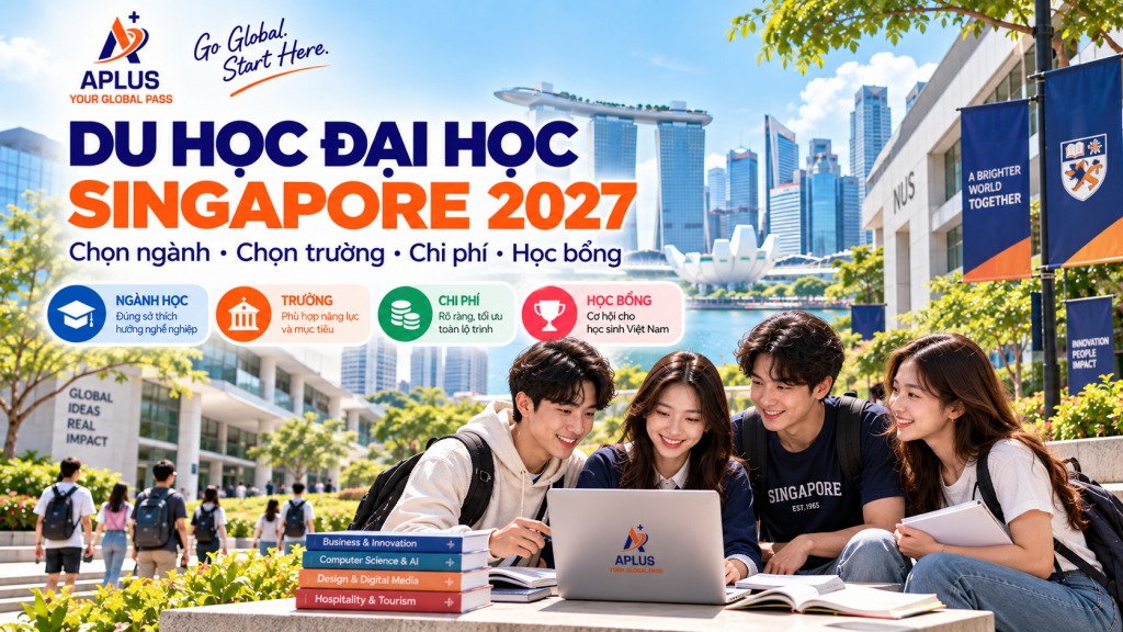 Du học Đại học Singapore 2027 cùng APLUS
